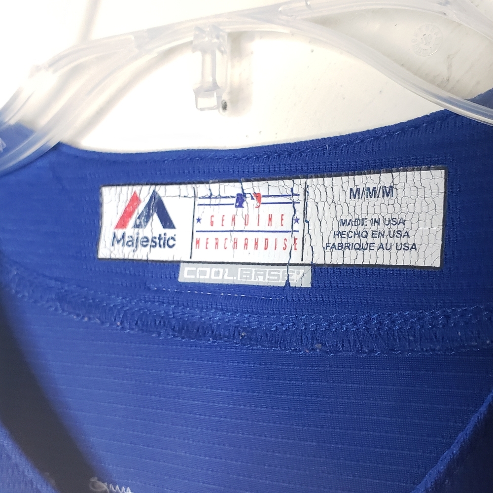 Majestic MLB Genuine Merch Toronto Blue Jays Bautista Jersey Size Medium - Picture 9 of 9